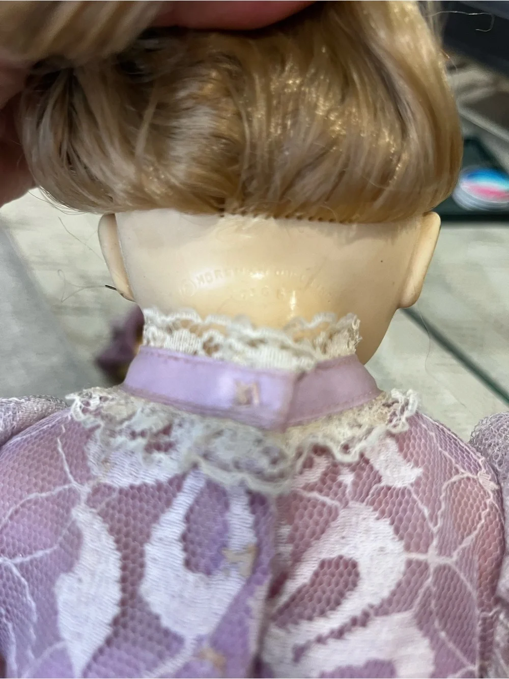 Vintage antique Horsman fashion baby doll rubber hard plastic